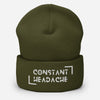 CONSTANT HEADACHE - Cuffed Beanie