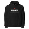 BLONDE - Unisex eco raglan hoodie