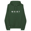 QUIET - Unisex eco raglan hoodie