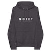 QUIET - Unisex eco raglan hoodie